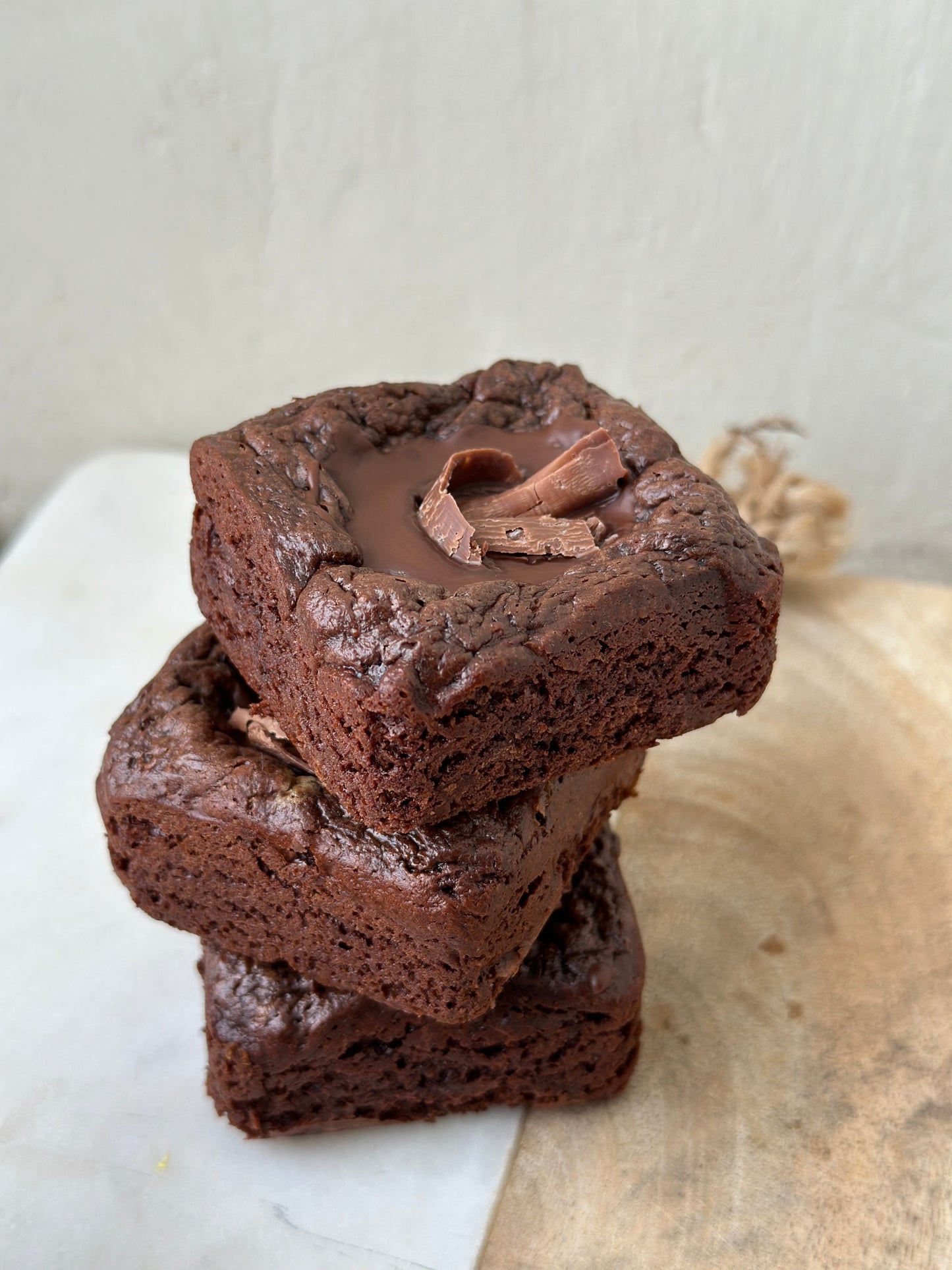 Almond Butter Fudge Brownies